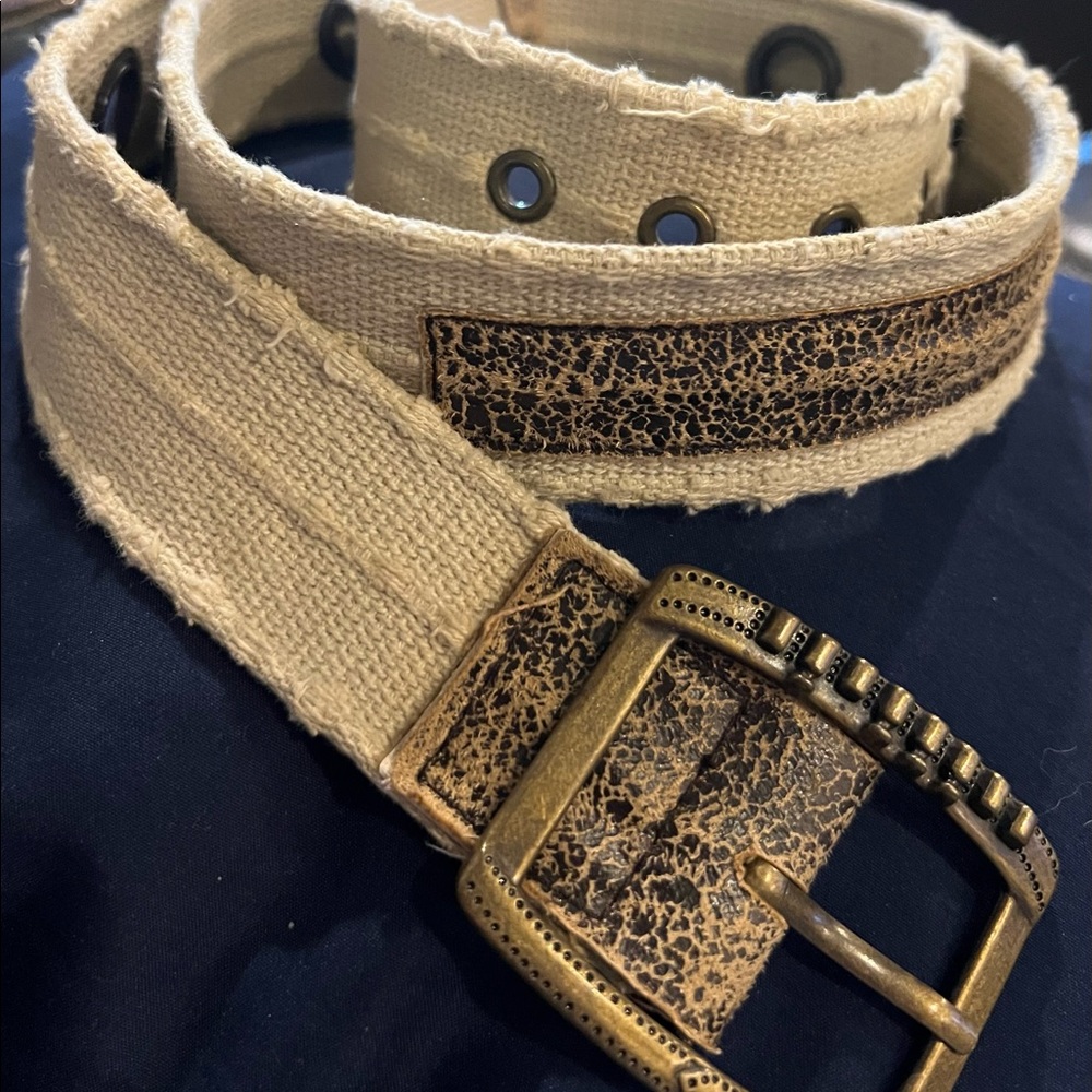 Canvas Belt